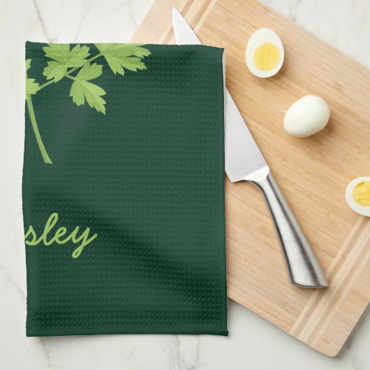 Linge De Cuisine Persil (Quart Plié)