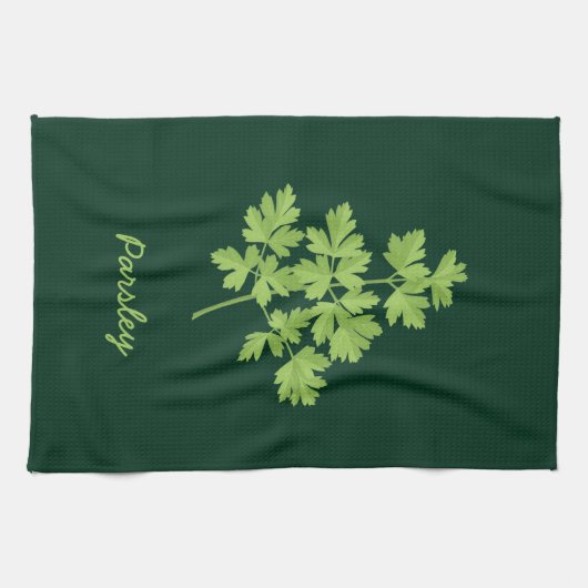 Linge De Cuisine Persil (Horizontal)