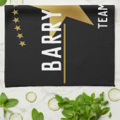Linge De Cuisine Personalised Sport Player Print – Gold Star Award (Plié)