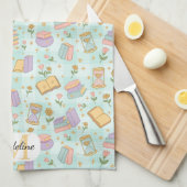 Linge De Cuisine Personalized Cute Magic Monogram Kitchen Towels (Quart Plié)