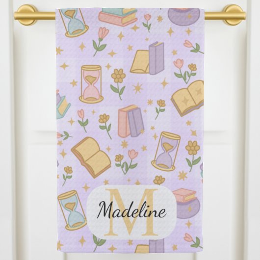 Linge De Cuisine Personalized Cute Magic Monogram Kitchen Towels