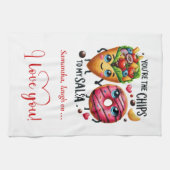 Linge De Cuisine Personalized Gift for Husband Funny Food Towel (Horizontal)