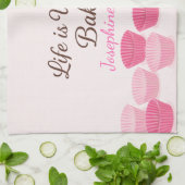 Linge De Cuisine Personalized Life Is What You Bake It Cute Trendy (Plié)