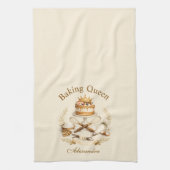 Linge De Cuisine Personalized Name Baking Queen (Vertical)
