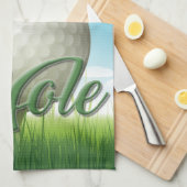 Linge De Cuisine PERSONALIZED NAME Golfer Golf Pro Ball 19th Hole (Quart Plié)