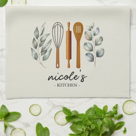 Linge De Cuisine Personalized Utensils  (Plié)