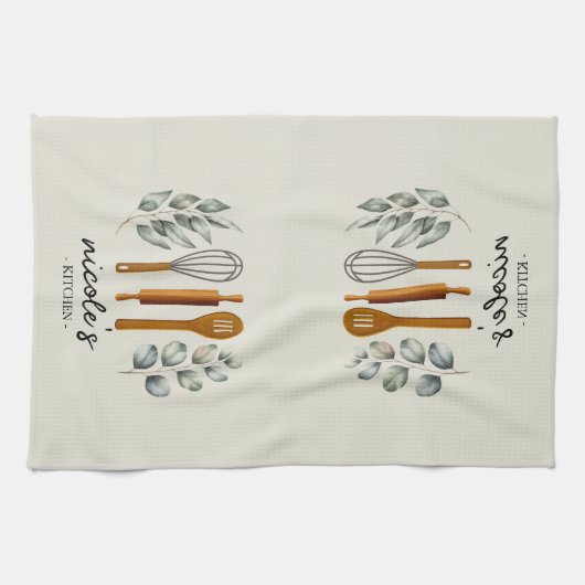 Linge De Cuisine Personalized Utensils  (Horizontal)