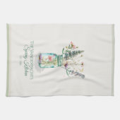 Linge De Cuisine Personalized Wildflower Mason Jar Spring  (Horizontal)