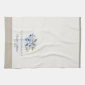 Linge De Cuisine Personalized Winter – Blue Berry Botanical (Horizontal)