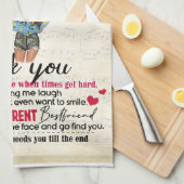 Linge De Cuisine Personnalisé À Ma Couverture Bestie (Quart Plié)