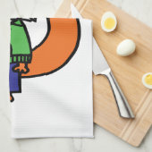 Linge De Cuisine Personnalisé Felix le Fox (Quart Plié)