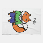 Linge De Cuisine Personnalisé Felix le Fox (Horizontal)
