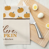 Linge De Cuisine Personnalisé Hey There Citrouille Apron (Quart Plié)