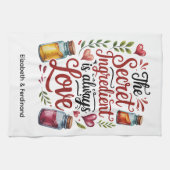 Linge De Cuisine Personnalisé L'Ingrédient Secret... (Horizontal)