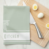 Linge De Cuisine Personnalisé minimaliste (Quart Plié)