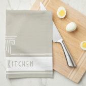 Linge De Cuisine Personnalisé minimaliste (Quart Plié)