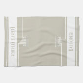 Linge De Cuisine Personnalisé minimaliste (Horizontal)