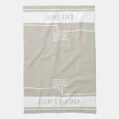 Linge De Cuisine Personnalisé minimaliste (Vertical)