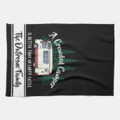 Linge De Cuisine Personnalisé "Un Camper Encombré" (Horizontal)