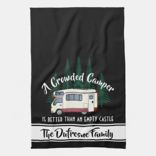 Linge De Cuisine Personnalisé "Un Camper Encombré"