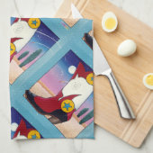 Linge De Cuisine Personnaliser (Quart Plié)