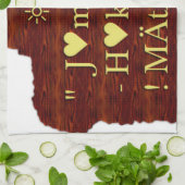 Linge De Cuisine Personnaliser (Plié)