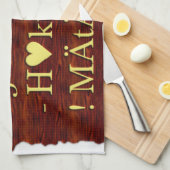 Linge De Cuisine Personnaliser (Quart Plié)