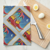 Linge De Cuisine Personnaliser (Quart Plié)