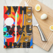 Linge De Cuisine Personnaliser (Quart Plié)