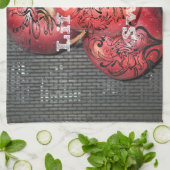 Linge De Cuisine Personnaliser (Plié)