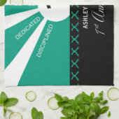 Linge De Cuisine Personnaliser, 1ère année Anniversaire de l'employ (Plié)