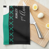 Linge De Cuisine Personnaliser, 1ère année Anniversaire de l'employ (Quart Plié)