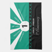 Linge De Cuisine Personnaliser, 1ère année Anniversaire de l'employ (Vertical)