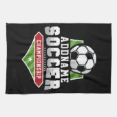 Linge De Cuisine Personnaliser Football AJOUTER TEXTE Varsity Team  (Horizontal)