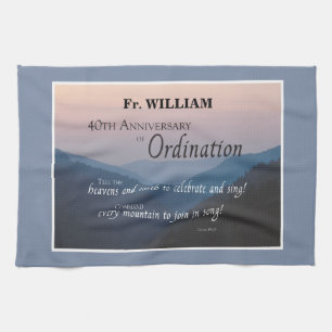 Linge De Cuisine Personnaliser les fêtes d'Ordination du 40e annive