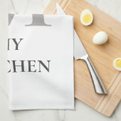 Linge De Cuisine Personnaliser Monogramme Nom initial Mon devis de  (Quart Plié)