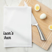 Linge De Cuisine Personnaliser Nom personnalisé famille de boulange (Quart Plié)