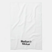 Linge De Cuisine Personnaliser Nom personnalisé famille de boulange (Vertical)