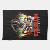 Linge De Cuisine Personnalized Motocross (Horizontal)