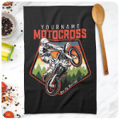 Linge De Cuisine Personnalized Motocross