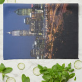 Linge De Cuisine Perth, Australie. Vue du centre de Perth depuis (Plié)