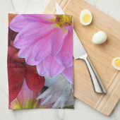 Linge De Cuisine Pétales Dahlia (Quart Plié)