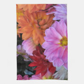 Linge De Cuisine Pétales Dahlia (Vertical)