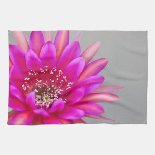 Linge De Cuisine Pétales de fleur de cactus roses vibrants