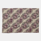 Linge De Cuisine Pétales de prune - Gothique victorien (Horizontal)