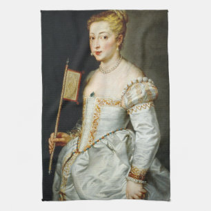 Linge De Cuisine Peter Paul Rubens Portrait d'une dame