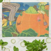 Linge De Cuisine Peter Peter Citrouille Mangeur, rime de la pépiniè (Plié)