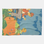 Linge De Cuisine Peter Peter Citrouille Mangeur, rime de la pépiniè (Horizontal)