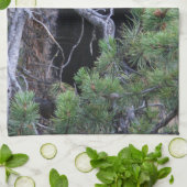 Linge De Cuisine petit animal d'ours noir (Plié)