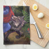 Linge De Cuisine Petit Chaperon Rouge (Quart Plié)